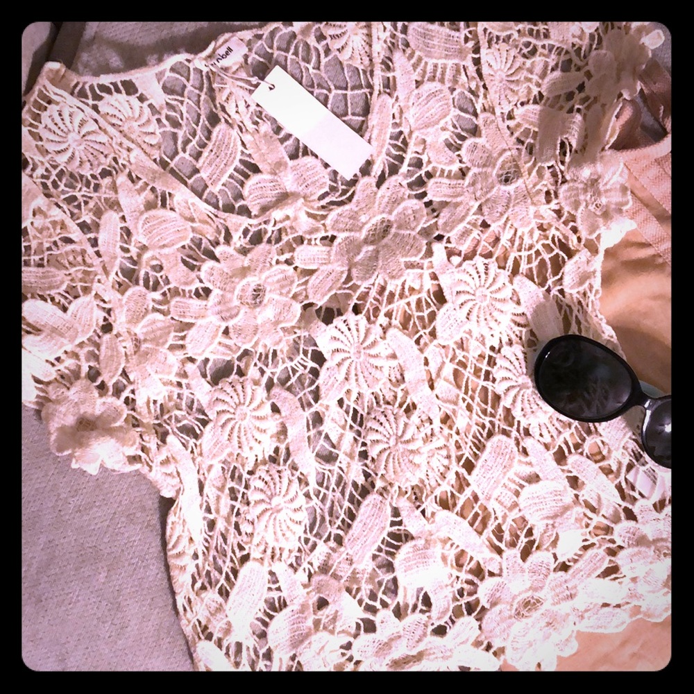 NWT LACE SHIRT